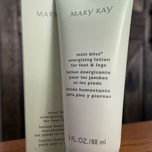NEW Mary Kay Mint Bliss Energizing Lotion Feet Legs 3 Fl Oz NEW